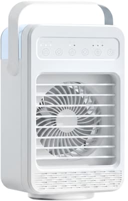 DnA® Airco Zonder Afvoerslang - Mobile Aircooler - Aircooler - 600ML Water Tank - Wit - 11cm x 15cm x 25cm — thumbnail 1