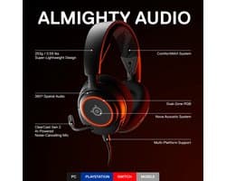 SteelSeries Arctis Nova 3 - USB Gaming Headset - Multi-Platform