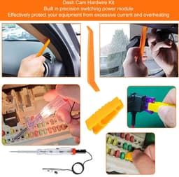 Dailygoody - Dash Cam Hardwire Kit - Voedingskabel voor Dashcams - Eenvoudige installatie - Type C - Geschikt voor GPS Apparaten - Duurzaam en betrouw — thumbnail 4