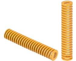 Drukveren Set - Reserveonderdelen - 3D Printer Onderhoud - Licht Belast Ontwerp - 75 mm Lengte - Geel