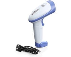 Barcode Scanner - Streepjescode Lezer - Snelle Data Invoer - Leest 1D 2D QR - USB Aansluiting - Wit