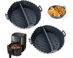 Airfryer Accessoires - Siliconen Bakje - Bakpapier - Keuken tool