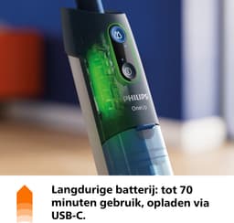 Philips OneUp Elektrische Dweil 5000 series XV5113/01 - Dweilsysteem - Vloerreiniger - Vuil water opzuigen - 2 standen - 70min dweilen - Geen emmer nodig — thumbnail 14