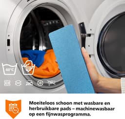 Philips OneUp Elektrische Dweil 5000 series XV5113/01 - Dweilsysteem - Vloerreiniger - Vuil water opzuigen - 2 standen - 70min dweilen - Geen emmer nodig — thumbnail 16