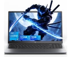 ACEMAGIC Gaming Laptop - 15,6 Zoll - Intel Core i5-12600H-Prozessor (tot 4,5 GHz) - 16 GB RAM DDR4 - 512 GB/4TB SSD - WiFi 6 - Type C - Window 11 Pro - Grijs