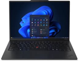 Lenovo ThinkPad X1 Carbon Gen 13 Aura Edition Copilot+ PC Intel Core Ultra 5 228V Laptop 35,6 cm (14") WUXGA 32 GB LPDDR5x-SDRAM 512 GB SSD Wi-Fi 7 (802.11be) Windows 11 Pro Zwart Engels — thumbnail 1