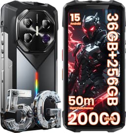 FOSSiBOT F113 Robuste Smartphone 5G - 36GB RAM - 256GB ROM - 6,78 inch 120Hz 2,4K FHD+ IPS - 20000mAh 33W - IP68/IP69K Waterdicht Telefoon - Android 15 - GPS NFC — thumbnail 1