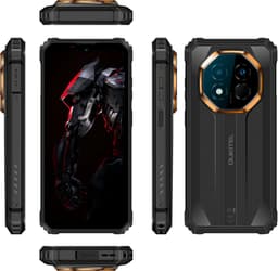 OUKITEL G7 Rugged Smartphone 2026 nieuw - 24GB RAM - 256GB ROM - 6,52 inch - 10600 mAh - Android 16 - IP68/IP69K Outdoor telefoon - Gemini Ai - 64MP Camera - NFC GPS - Zwart — thumbnail 3