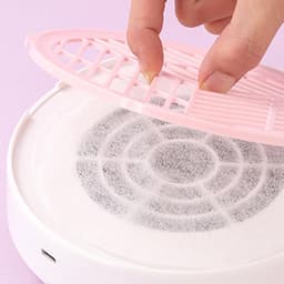 Nagel Stof Afzuiger - Nagelstof Collector - Schoon Werken - Stille Elektrische Extractor - 15x15x4.5 cm — thumbnail 2