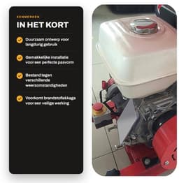 Dailygoods- Brandstoftankdop - 2 Stuks - Duurzaam Metaal - Compatibel GX160/GX200/GX240 - Hoge Hardheid - Weerbestendig - Tankdop — thumbnail 2