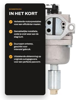 Dailygoods- Carburateur Hoge Prestaties - Carburateur Synchronisatie Set - Carburateur Afstelgereedschap - Vervanging voor 17,5 pk Motor - OE Nummer 792060/795366 - Professioneel Gemaakt - Motorcarburateur — thumbnail 4