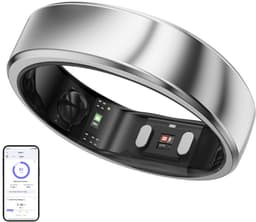 Ringconn Smart Ring Gen 2 Air - Maat-#12 - Kleur: Zilver — thumbnail 1