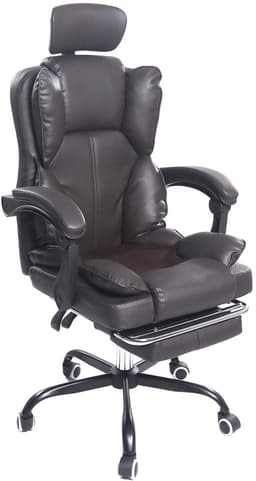 Gotagee Ergonomische Gaming-Stoel – Met Ventilator, Luchtkoeler & Koeling, Geventileerde Zitting, Ligfunctie, Massage, Verstelbare Directiestoel, Bruin — thumbnail 2
