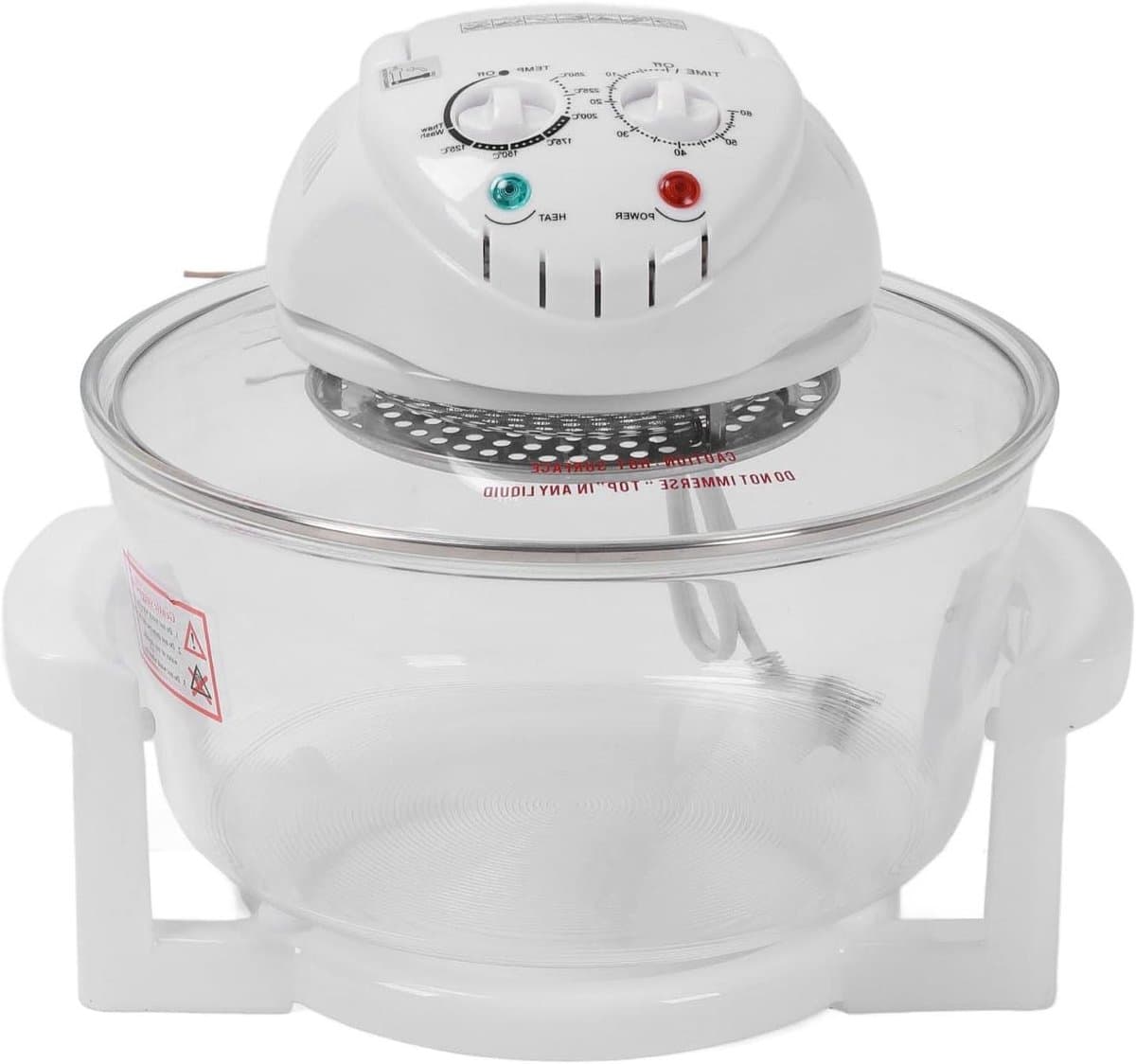 Luchtfriteuse - Airfryer Kookpot - Gezond Koken - 12L Grote Capaciteit - 1400 Watt - Wit — afbeelding 1