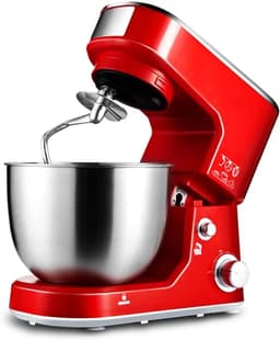 Kneedmachine voor thuis - Keukenmachine Garde - Zelf bakken maken - 1000W Krachtige Motor - 5 liter inhoud - Zwart — thumbnail 5