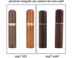 Houten Naaldendoos Set van 2 - Organisator voor Huishoudelijke Gereedschappen met Leer en DIY Naaldopslag