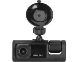Dashcam Auto - Autocamera Rijcamera - Veiliger Rijden - 3-kanaals Opname - 2 inch LCD - Zwart
