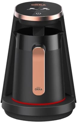 Arzum OKKA New Minio Jet 2 - Turks Koffiezetapparaat - Zwart/Koper - Dubbelzijdige Koffiepot - 1-4 kopjes - 400W — thumbnail 3