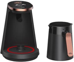 Arzum OKKA New Minio Jet 2 - Turks Koffiezetapparaat - Zwart/Koper - Dubbelzijdige Koffiepot - 1-4 kopjes - 400W — thumbnail 4