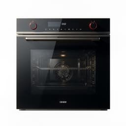CENDO COM72L-T&K - Combi Oven met Magnetron - 60 cm - 72 Liter - Zwart - 250 Graden — thumbnail 1