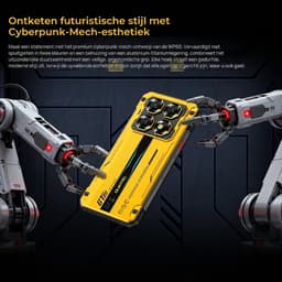 OUKITEL WP60 5G Rugged Smartphone - 8GB RAM + 256GB Opslag - 7,2 inch HD+ Scherm - 10000mAh - Zilverterij - 108MP Camera - NFC - Android 15 — thumbnail 3