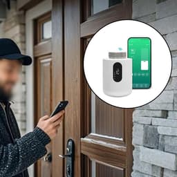 Slimme Radiatorthermostaat - Programmeerbare thermostaat - Energie Besparen - Directe Wifi Verbinding - 81x55mm - Wit — thumbnail 3