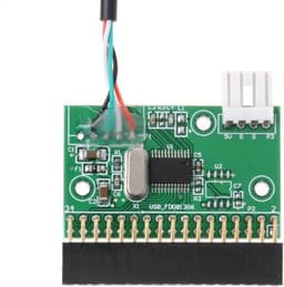 USB Diskettestation - Externe Drive - Gegevens Overzetten - Plug and Play - 20cm Kabel - Zwart — thumbnail 5