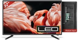 Redline PS-32 32 inch LED Monitor – HD Ready, 1366x768, HDMI, VGA, USB, 10W speakers, geschikt als monitor en tv — thumbnail 1