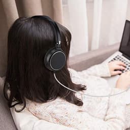 Vouwbare Over Ear Hoofdtelefoon, Vouwbare Compacte Bedrade Stereo HiFi Muziek Hoofdtelefoon met TF Kaart, Auto FM Zoeken, EQ Geluidswisselfunctie — thumbnail 3