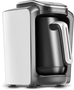 Karaca Hatır Neo Turkse Koffiemachine met Melk – Porselein Wit – Automatisch – 1-5 Kopjes – Elektrische Cezve – Kozde Functie – Overkookbeveiliging — thumbnail 2