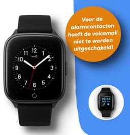 Weewise WS32 – GPS-horloge voor senioren - Valdetectie - SOS knop - GPS Tracker - GPS Horloge Ouderen - Alarm Horloge - SOS Horloge - Valdetectie - Alzheimer - Dementie - Alarmknop - Videobellen– GPS live locatie — thumbnail 1