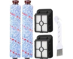 5-delige Accessoireset geschikt voor Bissell Crosswave - 2x Borstelrol - 2x HEPA Filter - 1x Krabber - Reserveonderdelen voor Pet Pro & Cordless - Multi-Surface