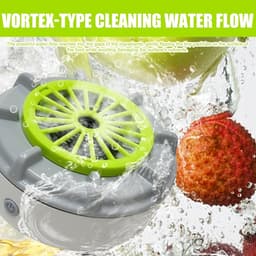 Pesticiden Reiniger - Keukenmachines -Ultrasonic Fruit & Vegetable Washer - Pesticiden Verwijderaar - USB-Fruitreiniger - Produce Purifier - Verwijder Moeiteloos Bacteriën & pesticiden - voor Het Reinigen van Fruit, Groenten — thumbnail 2
