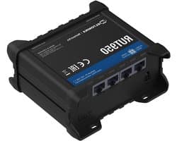 LTE Modem Router - Draadloze Router - Internet Verbinding - RMS Compatibel - 100Mbps Down - Zwart