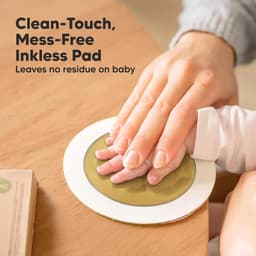 Inktkussenset voor huisdieren – 2-delige set (2 inktkussens + 4 vellen papier) – Pootafdrukken van honden & katten – Ideaal voor aandenkenalbums, doe-het-zelf-ansichtkaarten en herinneringen – Ook geschikt voor baby-aandenkens – 11 x 11 cm — thumbnail 5