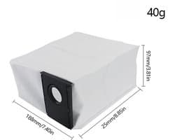 Geschikt voor Eureka J15 pro ultra/V15 Pro, robotstofzuiger accessoires, accessoires, reserveonderdelen, stofzakken - 5 stuks