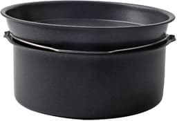 Cosensi - Air Fryer Accessoires - Ronde Taartvorm - 8 Inch - Pizzapan - Ideaal voor Frittata en Lasagne - Geschikt voor alle elektrische friteuses — thumbnail 1