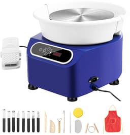 Cellista Aardewerkwiel 450W - Keramiek Draaischijf - Pottenbakkerswiel - Elektrisch Keramiek Wiel - 11 inch - 5 kg Capaciteit - 50-300 RPM — thumbnail 1