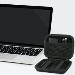 Duurzame Hard Case Bescherming voor Portable SSD's - Geschikt voor T7, T7 Touch, T7 Shield en T9 - Zwart — thumbnail 5