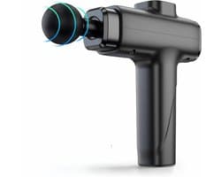 DnA® Massage Gun - Massage Pistool - Massage Gun Professioneel - Massage-gun - Zwart - 10cm x 6cm x 2cm