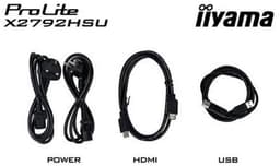 iiyama ProLite X2792HSU-B1 - 27 inch - Full HD - IPS - USB-Hub (2x) - Energy label B — thumbnail 1