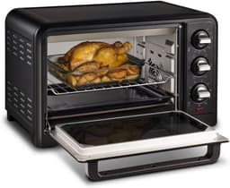 YOR® Heteluchtoven - Oven - Airfryer Oven - 28 Liter - Zwart - ‎32cm x 47cm x 28cm — thumbnail 7