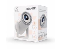Organess Beamer - Home Cinema - 8k ondersteunend - Projector - Android 14.0 - WiFi 6 & Bluetooth 5.4 - Projector Scherm - Wit