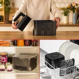 Tefal EY8428 Easy Fry Silence XXL - Airfryer - 5,6 liter - 6 tot 8 personen Smart & Silence technologie — thumbnail 5