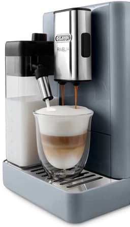 De'Longhi Rivelia - volautomatische espressomachine met LatteCrema Hot melkopschuimer en Bean Switch System - Pebble Grey - EXAM440.55.G — thumbnail 3