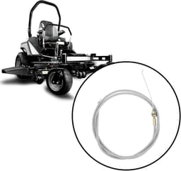 Dailygoods- Gaskabel 50 inch - Compatibel met Dixie Chopper 68249 - Directe vervangingskabel - Eenvoudige installatie - Herstelt gasbediening - Binnendraadlengte 50 inch - Gasbedieningskabel — thumbnail 5