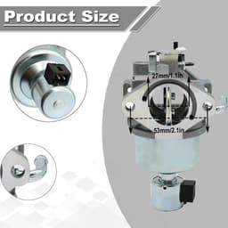 Dailygoods- Carburateur voor Grasmaaiers - Compatibel met Craftsman LT1000 - Reserveonderdeelnummers 594593/594605 - Geschikt voor Toro 71286/71427 - 20 pk/21 pk Motor - Brede Compatibiliteit - Motorcarburateur — thumbnail 5