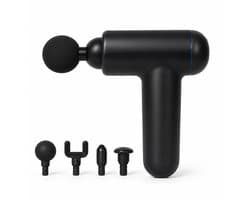 Gloovon® Massage Gun - Bevordert Spierherstel & Bloedsomloop - 32 Standen Massage Pistool voor Nek, Rug & Schouders - Zwart