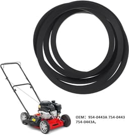 Dailygoods - V-riem voor Grasmaaier - Compatibel met 700 en 954-0443A — thumbnail 4