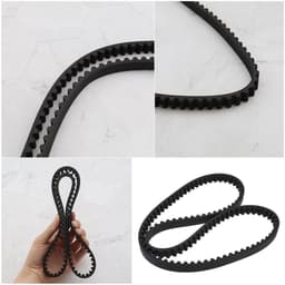 Dailygoods - Aandrijfriem - Grasmaaier riem - Rubber - 107 tanden - 856 mm omtrek - Geschikt voor Stiga 105 hatchback - Zwart — thumbnail 4